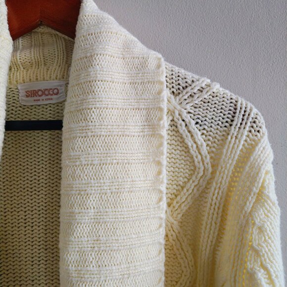 Vintage Fisherman Cardigan Sweater - Picture 9 of 11